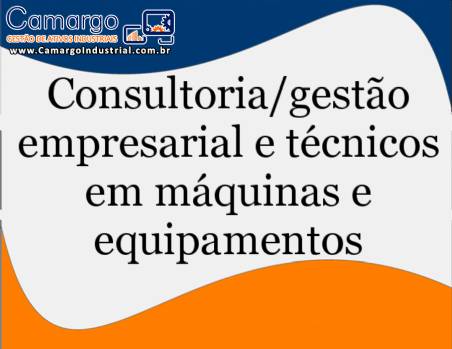 Consultoria em mquinas seladoras, tneis e datadores