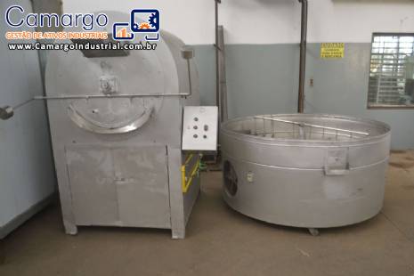 Torrador de caf� com resfriador 200 kg