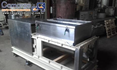 Misturador Sigma em a�o inox com rosca extratora para 500 L