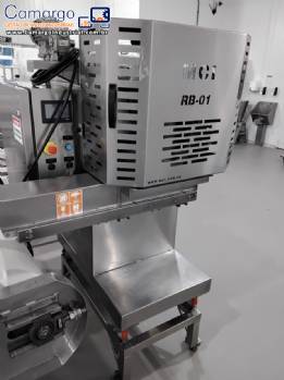 Formadora extrusora recheadora em inox MCI RB01