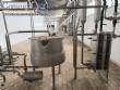 Tacho tanque encamisado com trocador de calor e bomba em inox