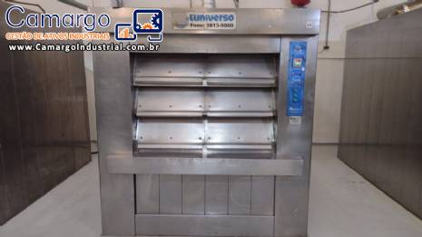 Forno de lastro em inox Universo