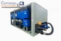Chiller banco de �gua gelada industrial com condensa��o a ar Carrier 200 TR