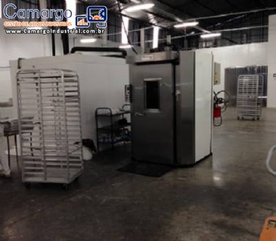 Forno industrial vertical rotativo a gás Brasforno