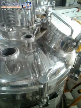 Reator de pressão inox 316L 140 L Inoxil