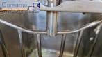 Tacho misturador em inox de 130 litros com sistema de refrigera��o