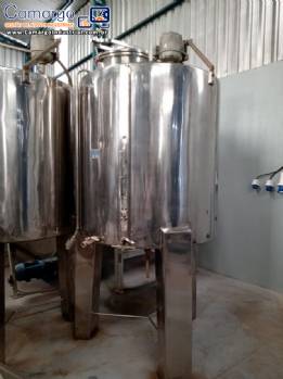 Tanque em aço inox 1.500 L