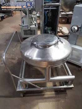 Silo de transferência em inox 50 L