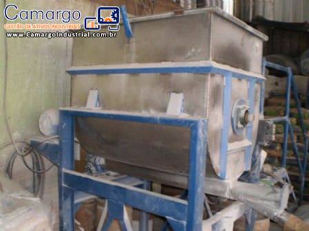 Misturador de p�s ribbon blender
