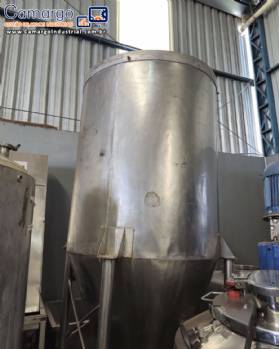 Tanque silo armazenamento em a�o inox