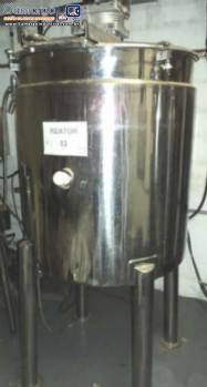 Tanque agitador em inox 500 L Tecosmaq