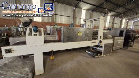 Enfardadeira autom�tica para garrafas e frascos Rodighero