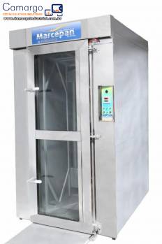Forno g�s / � lenha  estacion�rio rotorturbo Marcepan - Nova