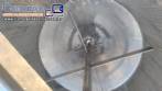 Tanque misturador encamisado em inox 1800 litros