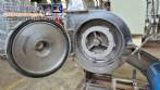 Moinho martelo em a�o inox para alimentos Vieira 7,5 10 CV