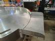 Mesa girat�ria alimentadora em inox para frascos potes Levapack 1200 mm